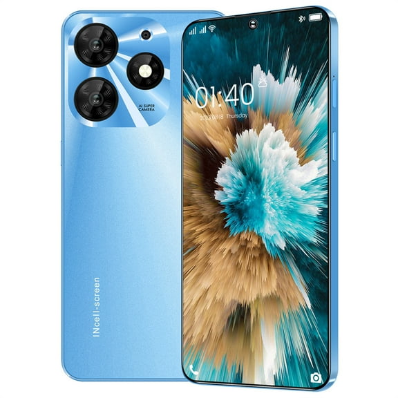 Global Version Unlocked Android Phones, Chycet 6.52" Incell Screen , Cell Phones 4G Dual Sim Smartphone , 3GB + 64GB ,13MP + 5MP Camera , Mobile Phones,T-Mobile ,Spark 10 Pro
