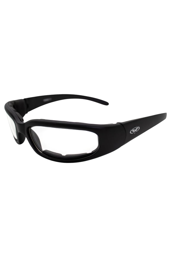 Chicago Clear Foam Padded Sun Glasses With Vented EVA Foam