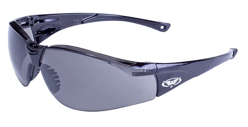 Global Vision Cruisin Smoke/Gray Safety Glasses Sunglasses Motorcycle Wrap Z87+
