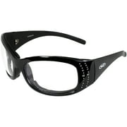 Global Vision Eyewear 24 Marilyn 2 Plus Riding Sunglasses with  Clear  to Smoke Photochromatic Lens