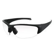 Global Vision Eyewear Ansi Z87-plus Safety Glasses Eyedolcl Eyedol Rimless Clear Safety Glasses-black