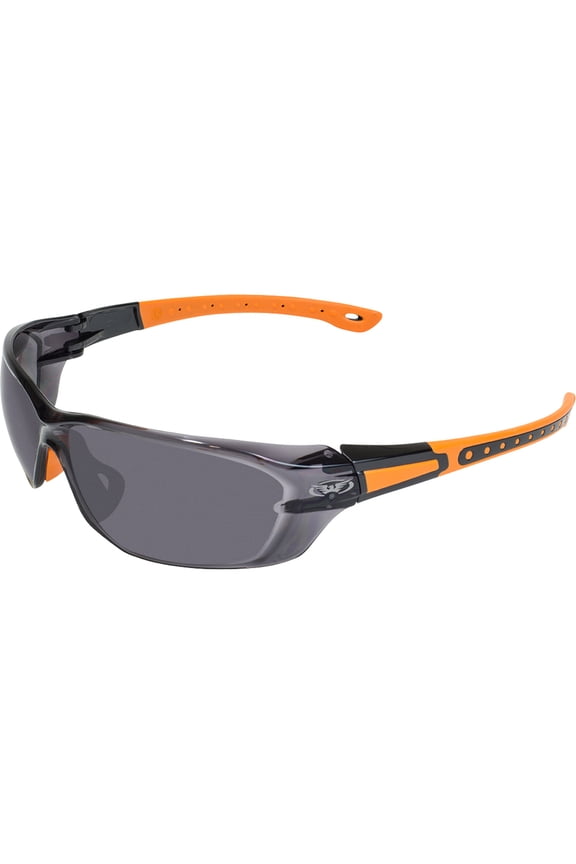 Eyewear Black Hills 1-1 SM Hills Edition 1 Safety Sunglasses, Smoke Lens, Frame, Black