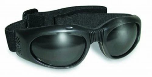 Global Vision Eyewear Men'S Air Jacket Goggles With Smoke Tint Lenses And Pouch