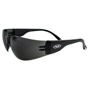 Global Vision Eyewear Rider Safety Glasses Super Dark Lens ANSI Z87.1
