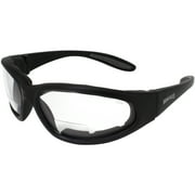 Global Vision Hercules Bifocal Anti-Fog Safety Glasses with EVA Foam, Clear Lens (2.00)