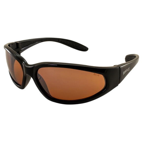 Global Vision Hercules Safety Sunglasses Black Frame Driving Mirror Lenses ANSI Z87.1+