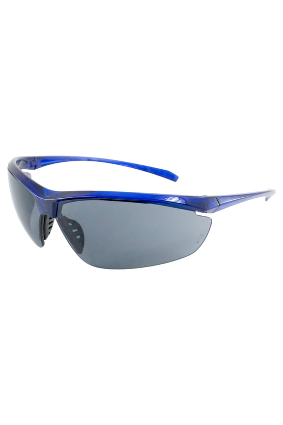 Lieut Military Approved Sunglasses Crystal Blue Frames Smoke Lenses ANSI Z87.1+