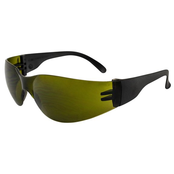 Global Vision Rider Safety Motorcycle Riding Sunglasses Black Frame Green IR Filter Lens Z87.1