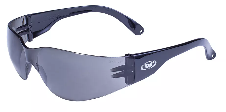 Global Vision Rider Smoke/Gray Lens Safety Glasses Motorcycle Sunglasses Z87.1
