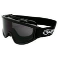 thumbnail image 1 of Global Vision Windshield Motorcycle Goggles Black Frame + Smoke Lens, 1 of 6