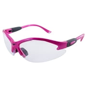 Global Visions Cougar Hot Pink Nylon Semi Rimless Frame