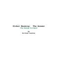 thumbnail image 1 of Global Warming: The Answer: (The Energy Dividend), (Paperback), 1 of 1