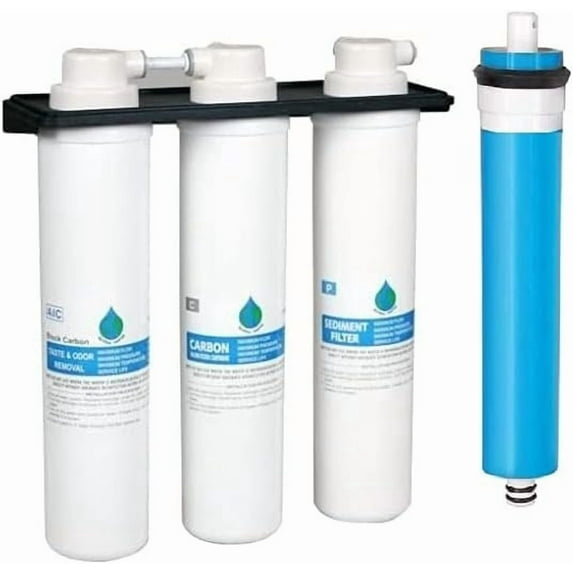 Global Water Complete Replacement Filter Set With Reverse Osmosis Membrane