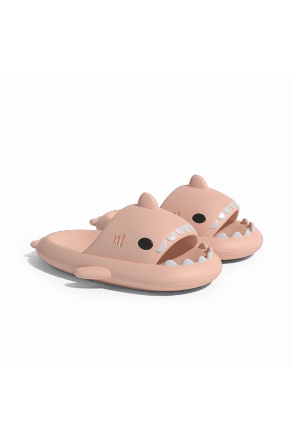 Shark Slides for Men & Women, Cute EVA Slippers, Soft Non-Slip Indoor Outdoor Sandals, Lightweight Cloud Shoes, Fun Couple Matching House Slides