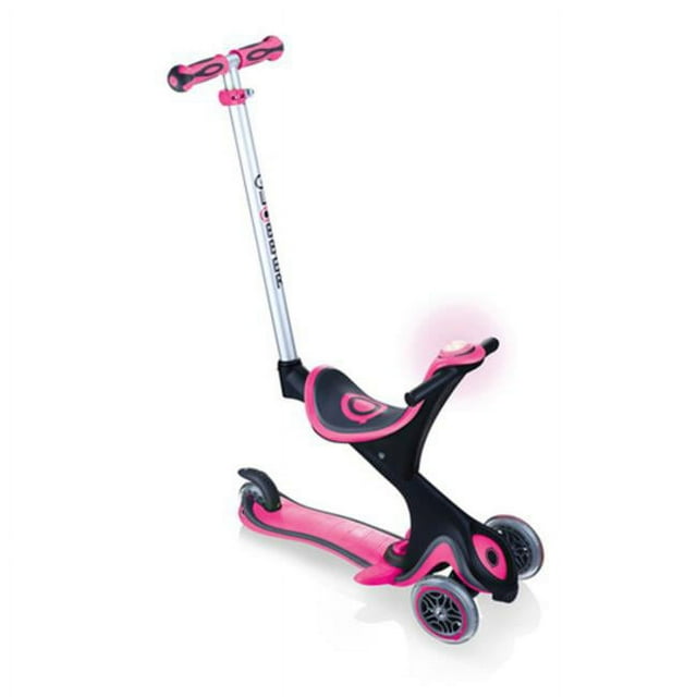 Globber 463-110 5-in-1 V2 Go Up Comfort Play Scooter&#44; Deep Pink