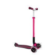 Globber Ace Lights Scooter - Fuchsia