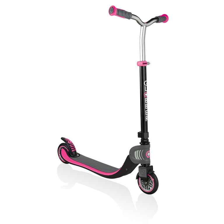 Globber - Foldable Flow 125 Scooter, Black/Pink - Walmart.com