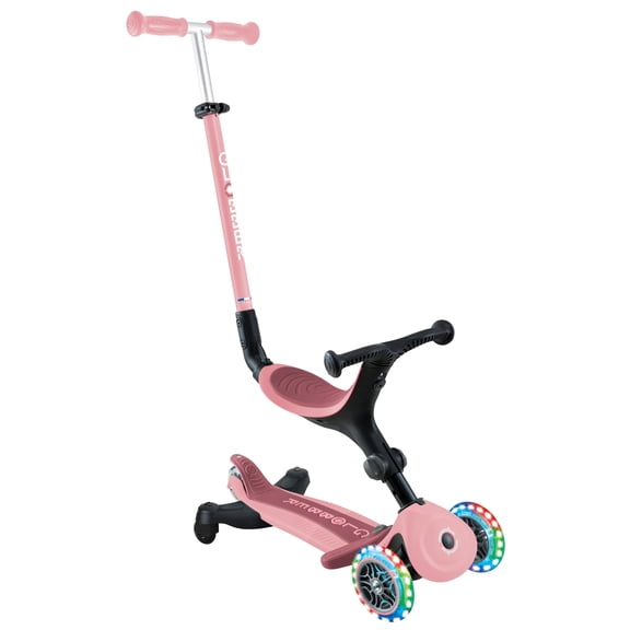 Globber Go Up Active 360 Revolution Scooter - Pastel Pink