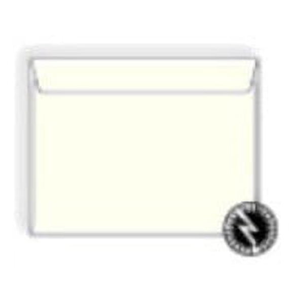Globe 100 Polar White Booklet Envelopes, 6" x 9", 100% P-C Recycled (FSC Certified), Lignin-Free Archival, 24 lb, Acid Free, Smooth Imaging Finish, Side Seams - Box of 500 Envelopes