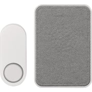 Heath Zenith Gray/White Plastic Wireless Doorbell Kit 18000153