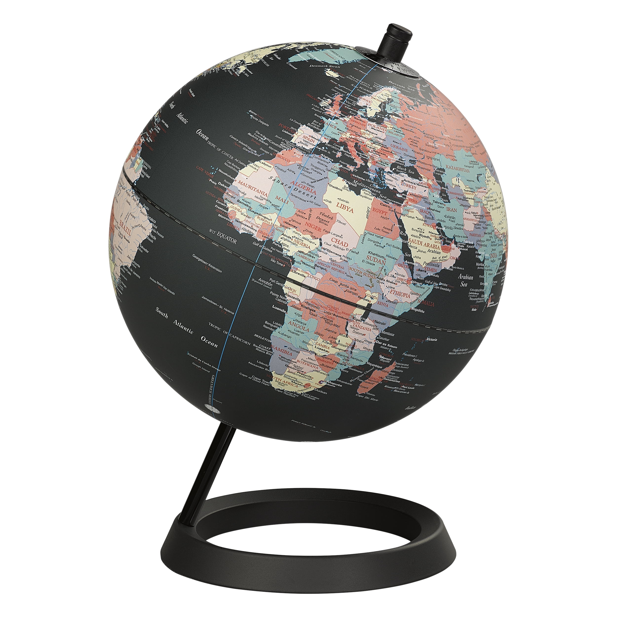 Globe 8 inch Classic Black Ocean