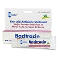 Globe Bacitracin Zinc 1 oz Tube, First Aid Antibiotic Ointment Helps to Prevent Infection in