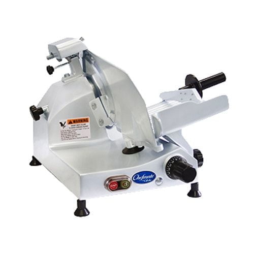 Globe Chefmate C9 9" Manual Gravity Feed Slicer - 1/4 hp