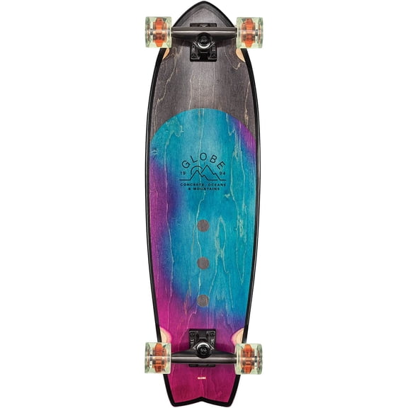 Globe Chromantic Complete Skateboard 9.5 x 33 Washed Aqua