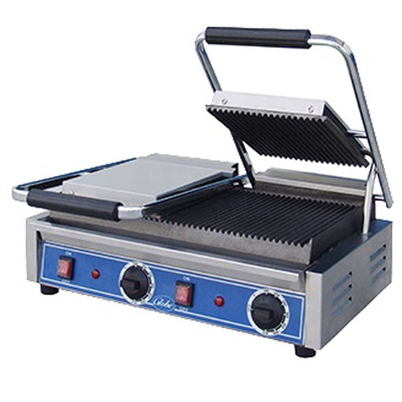 Globe GPGDUE14D Sandwich / Panini Grill