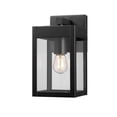thumbnail image 1 of Globe Electric 3018772 10 in. 1W Solar Powered LED Lantern, Matte Black, 1 of 1