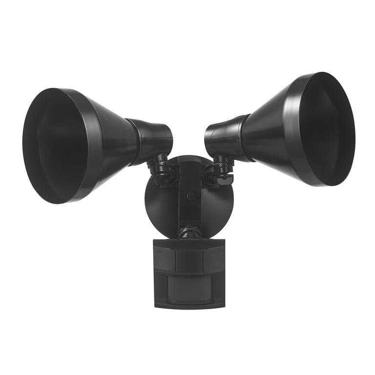 Heath Zenith Motion-Sensing Hardwired Incandescent Bronze Floodlight Heath Zenith Motion-Sensing Hardwired Incandescent Bronze Floodlight