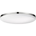 thumbnail image 1 of Globe Electric 28 Watt Ellington 28-Watt Chrome Integrated Ceiling Flush Mount, 1 of 5