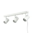 thumbnail image 1 of Globe Electric 22" 3-Light Matte White Plug-in Track Lighting, 1 of 11