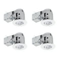 thumbnail image 1 of Globe Electric 3 in. White Swivel Recessed Lighting Kit, LED Bulbs Included, 90718, 1 of 4