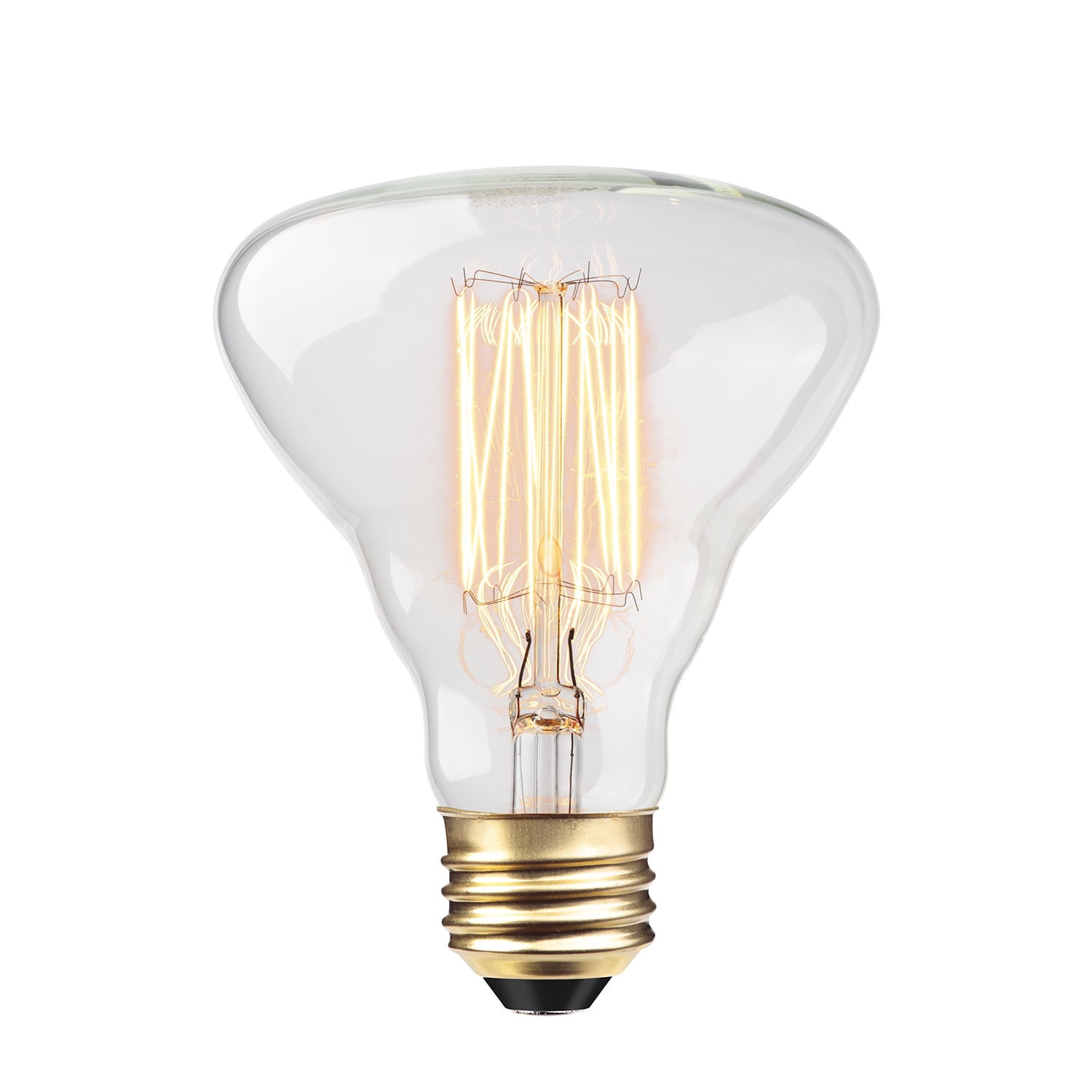 Globe Electric 40W Clear Designer Vintage Edison Labo Incandescent Light Bulb, 84654