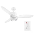 thumbnail image 1 of Globe Electric 91006804 48 in. White LED Light Smart Ceiling Fan with Remote Control, 1 of 1