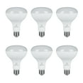 thumbnail image 1 of Globe Electric 65W Equivalent Warm Light (3000K) BR30 LED Light Bulb (6-Pack), 39036, 1 of 6