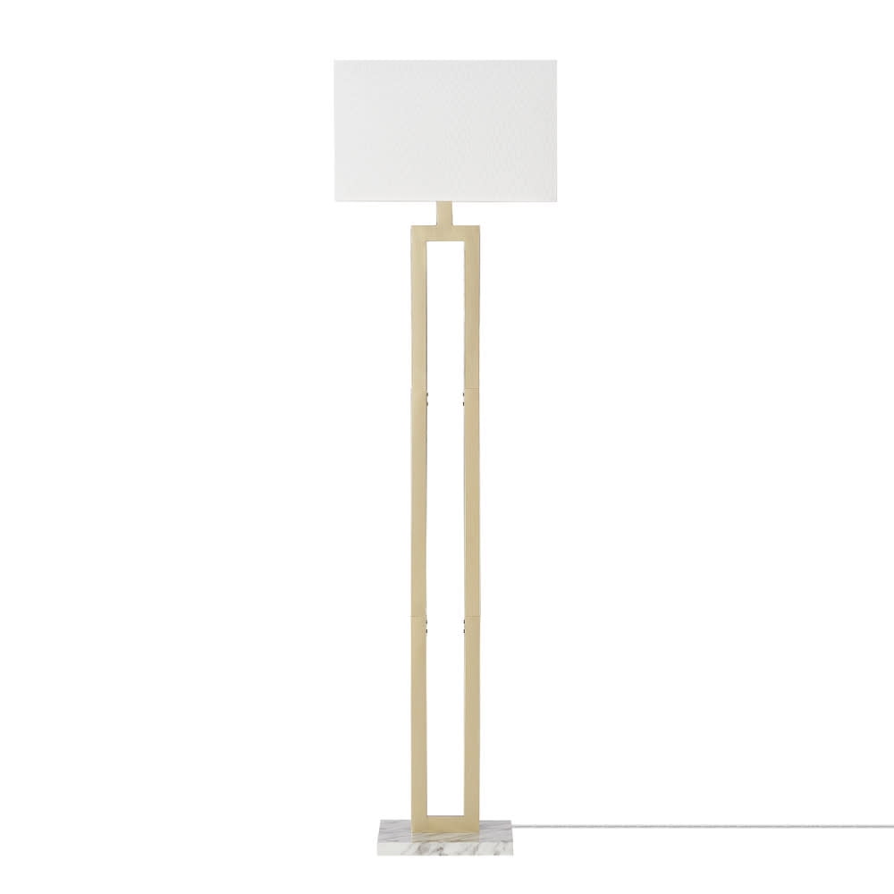 Globe Electric 91000495 D'alessio 58" Tall Led Accent Floor Lamp - Brass