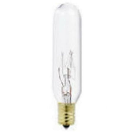 Globe Electric 70942 25 Watts T6.5 Clear Tubular Exit Sign Light Bulb