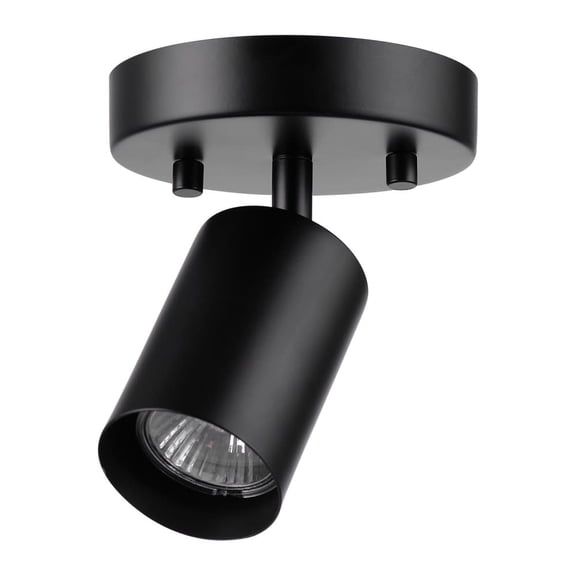 Globe Electric 91000063 Pratt 7" Tall Track Head - Black