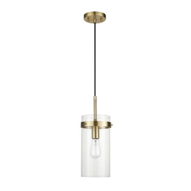 Globe Electric 91000376 Connor 6" Wide Mini Pendant - Brass