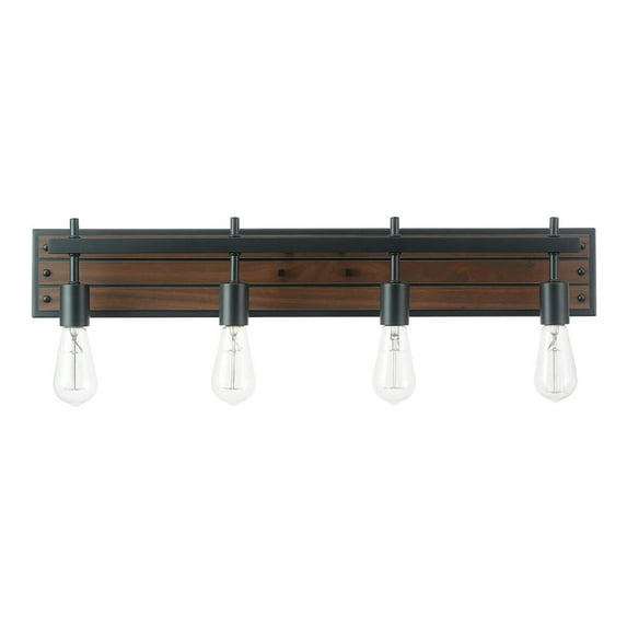 Globe Electric 91000912 Mackay 4 Light 30" Wide Vanity Light - Black