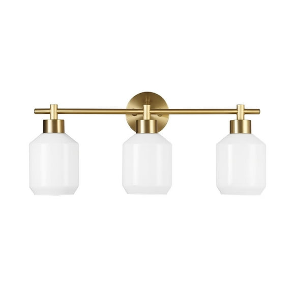 Globe Electric 91001551 Cannes 3 Light 24" Wide Vanity Light - Brass