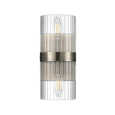 Globe Electric 91005858 Halley 2 Light 11" Tall Wall Sconce - Brass