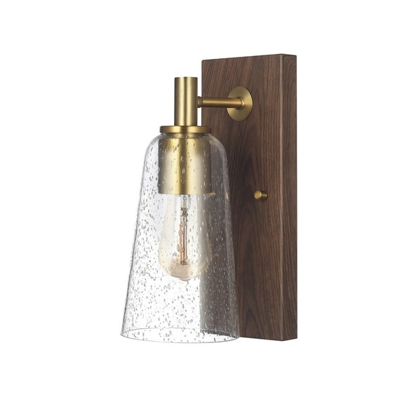 Globe Electric 91005947 Brockton 12" Tall Wall Sconce - Brass