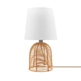 thumbnail image 1 of Globe Electric 91005989 Naomi 14" Tall Buffet Table Lamp - Rattan, 1 of 7