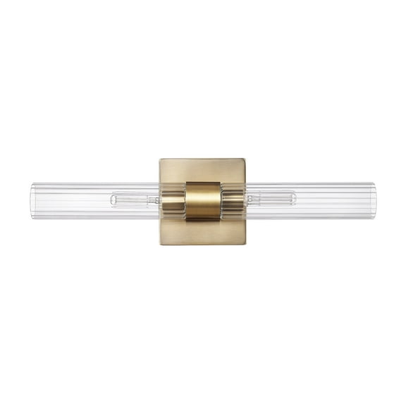 Globe Electric 91005992 Richter 2 Light 18" Wide Bath Bar - Brass