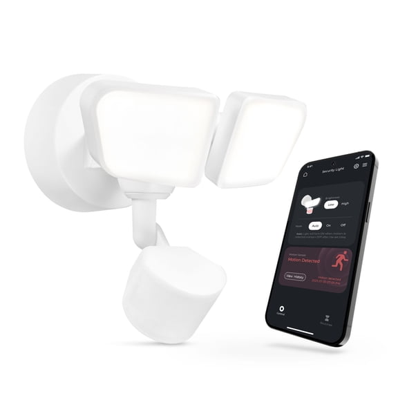 Globe Electric 91008647 Motion Sensing Double Light 8-5/16" Wide 4000K Led Smart Home