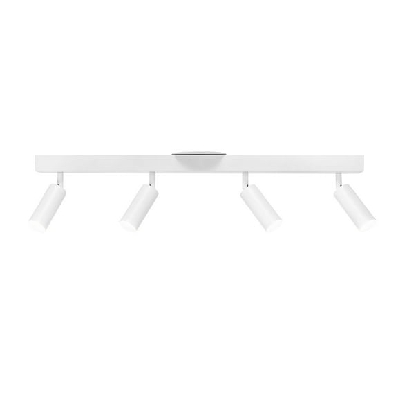 Globe Electric 91009596 Bianca 4 Light 28" Wide Fixed Rail Linear Ceiling Fixture - Matte
