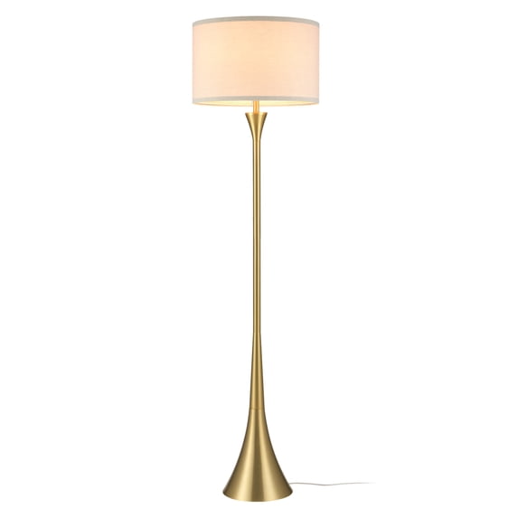 Globe Electric 91010457 Maclaine 60" Tall Buffet Floor Lamp - Satin